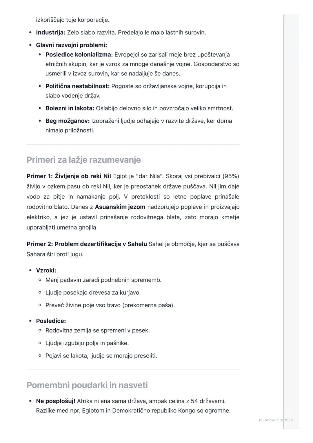 # Afrika

Splošni pregled Afrike

Afrika je druga največja celina na svetu, takoj za Azijo. Leži zelo simetrično
glede na ekvator, zato ima 