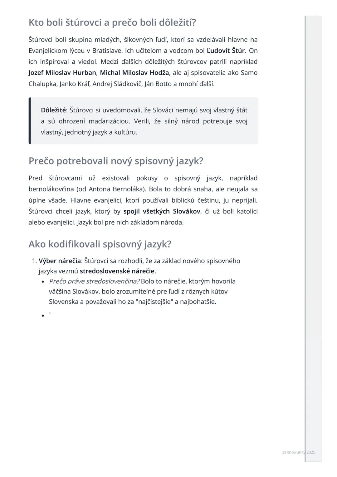# Slovenské národné obrodenie
- druhá fáza (štúrovci)

1. Prehľad druhej fázy národného
obrodenia

Toto obdobie je pre nás Slovákov veľmi dô