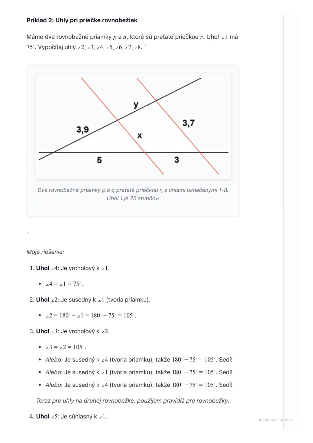 # Uhly
1. Prehľad uhlov
Ahojte! Dnes si zopakujeme uhly, ktoré sú super dôležité v geometrii.
Stretávame sa s nimi všade - keď staviame do