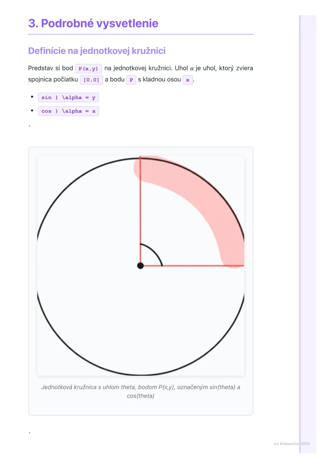 # Goniometrické funkcie
1. Prehľad a úvod
Goniometrické funkcie sú super dôležitá časť matematiky, ktorá sa zaoberá
vzťahmi medzi uhlami a